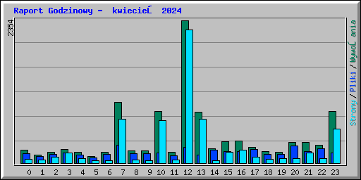 Raport Godzinowy -  kwiecień 2024